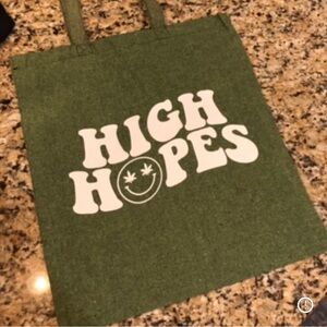 🌱HIGH HOPES Linen Bag